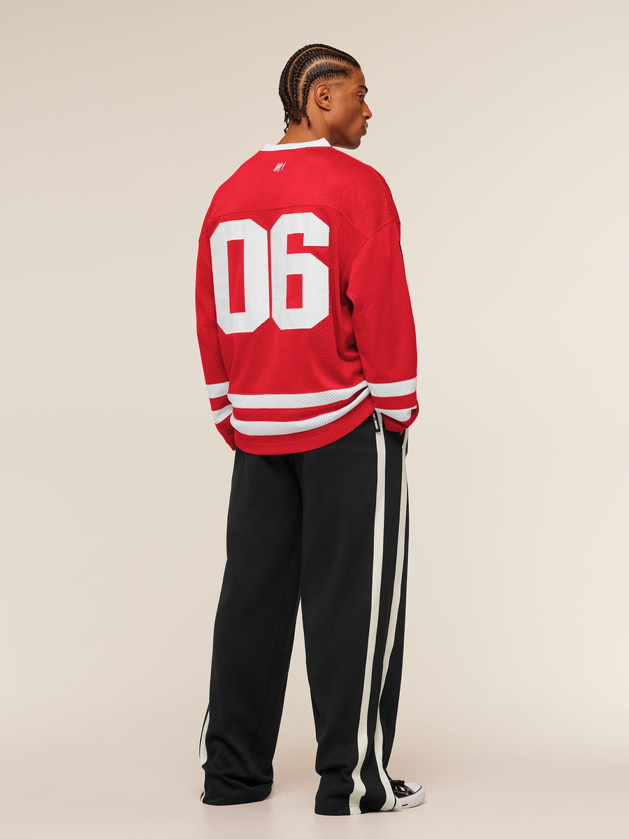 Gymshark x CBUM Hockey Jersey — Crimson Red — 7