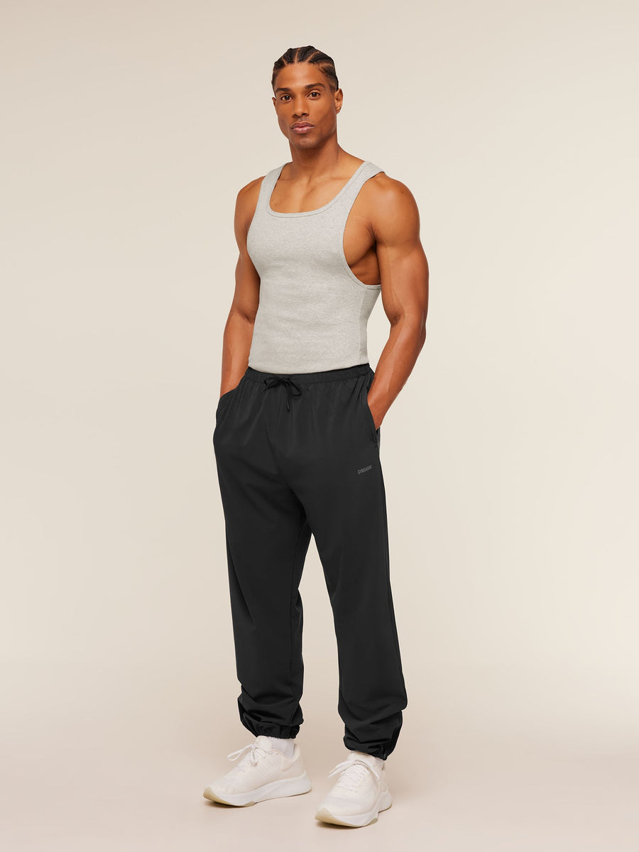 Gymshark x CBUM Ribbed Tank — Bros Stone Grey Marl — 5