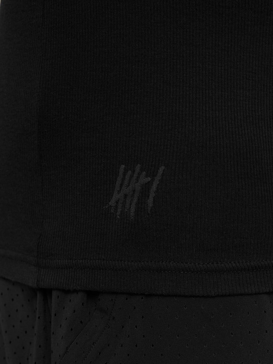 Gymshark x CBUM Ribbed Tank — Black — 8