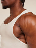 Gymshark x CBUM Ribbed Tank — Soft White — 7