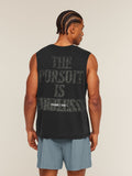 Gymshark x CBUM Washed Sleeveless T-Shirt — Black — 1