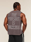Gymshark x CBUM Washed Sleeveless T-Shirt — Greyed Purple — 1