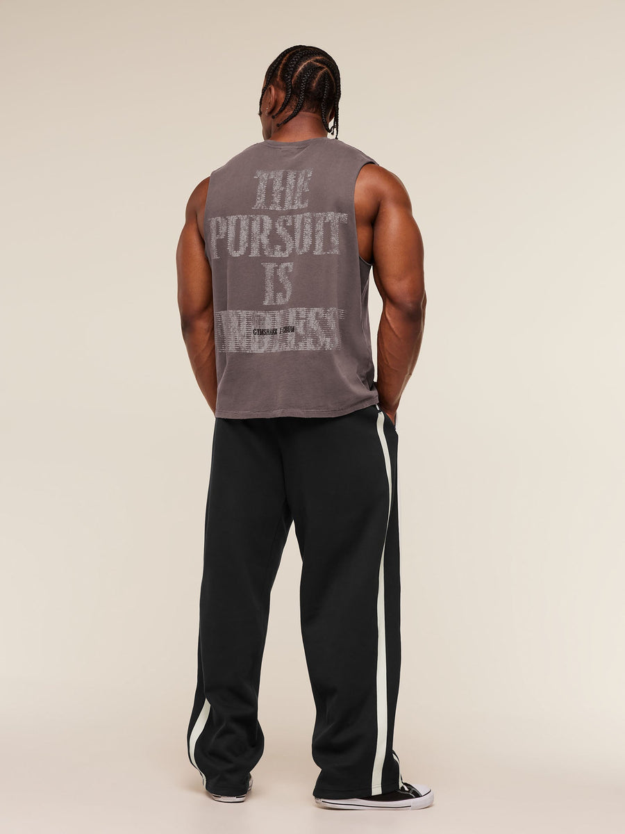Gymshark x CBUM Washed Sleeveless T-Shirt — Greyed Purple — 7