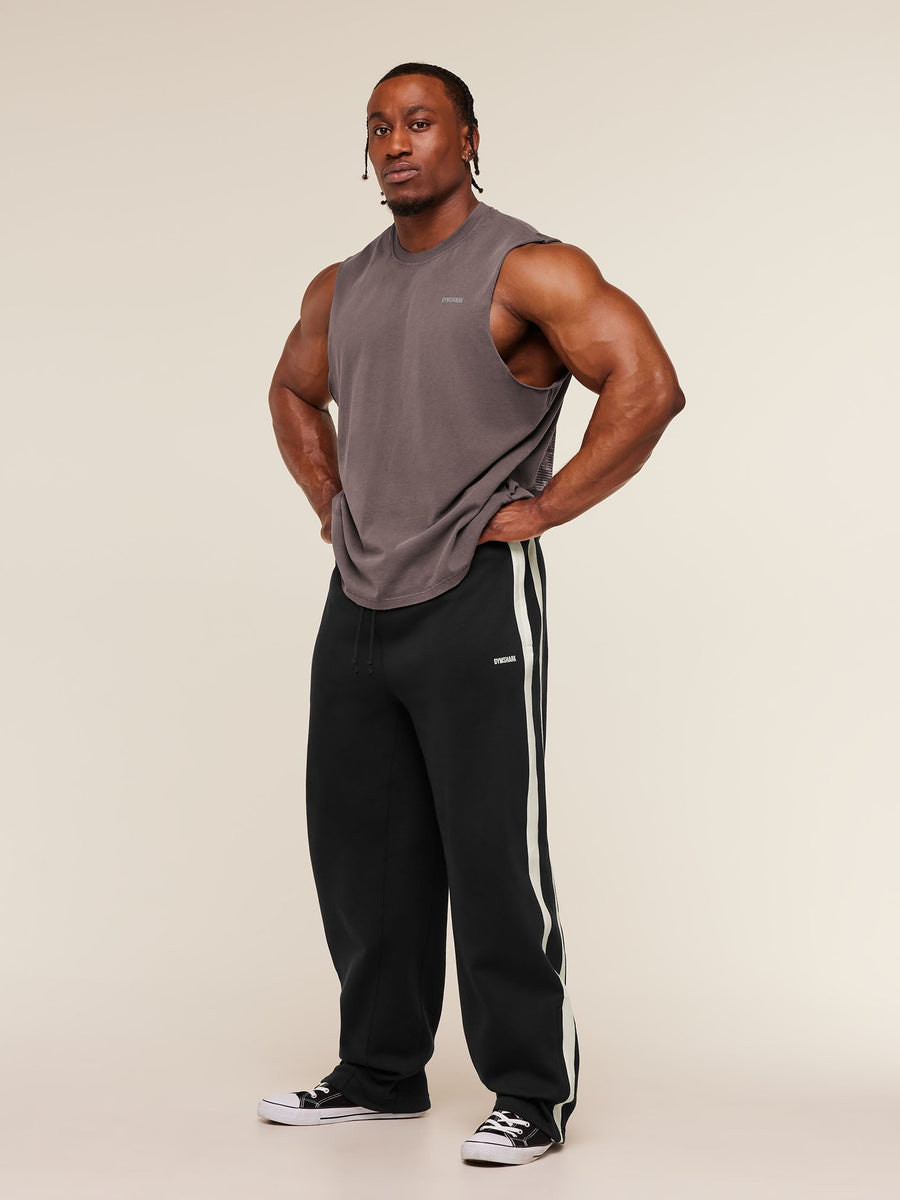Gymshark x CBUM Washed Sleeveless T-Shirt — Greyed Purple — 6