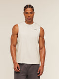 Gymshark x CBUM Washed Sleeveless T-Shirt — Soft White — 3