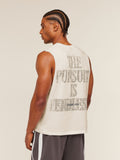 Gymshark x CBUM Washed Sleeveless T-Shirt — Soft White — 1