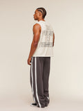 Gymshark x CBUM Washed Sleeveless T-Shirt — Soft White — 7