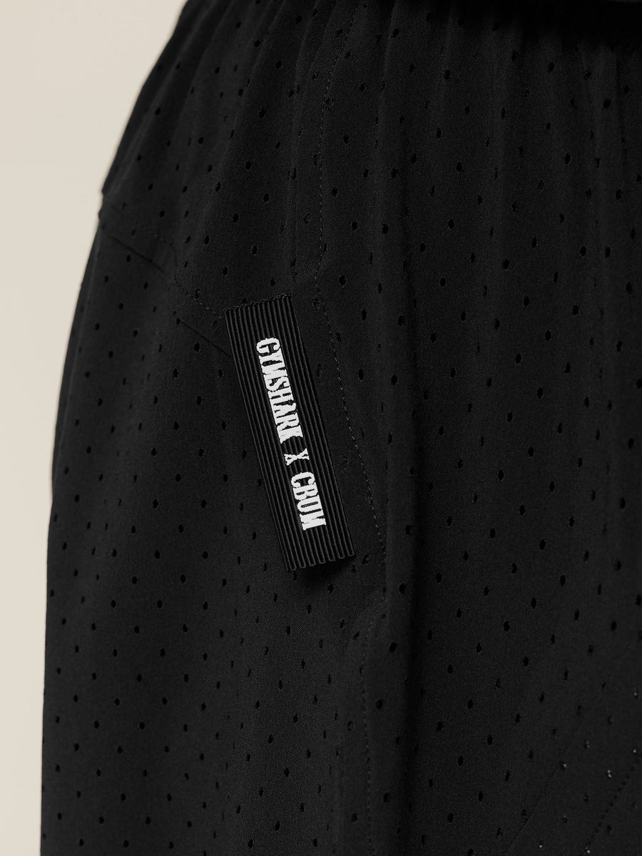 Gymshark x CBUM Shorts — Black — 8