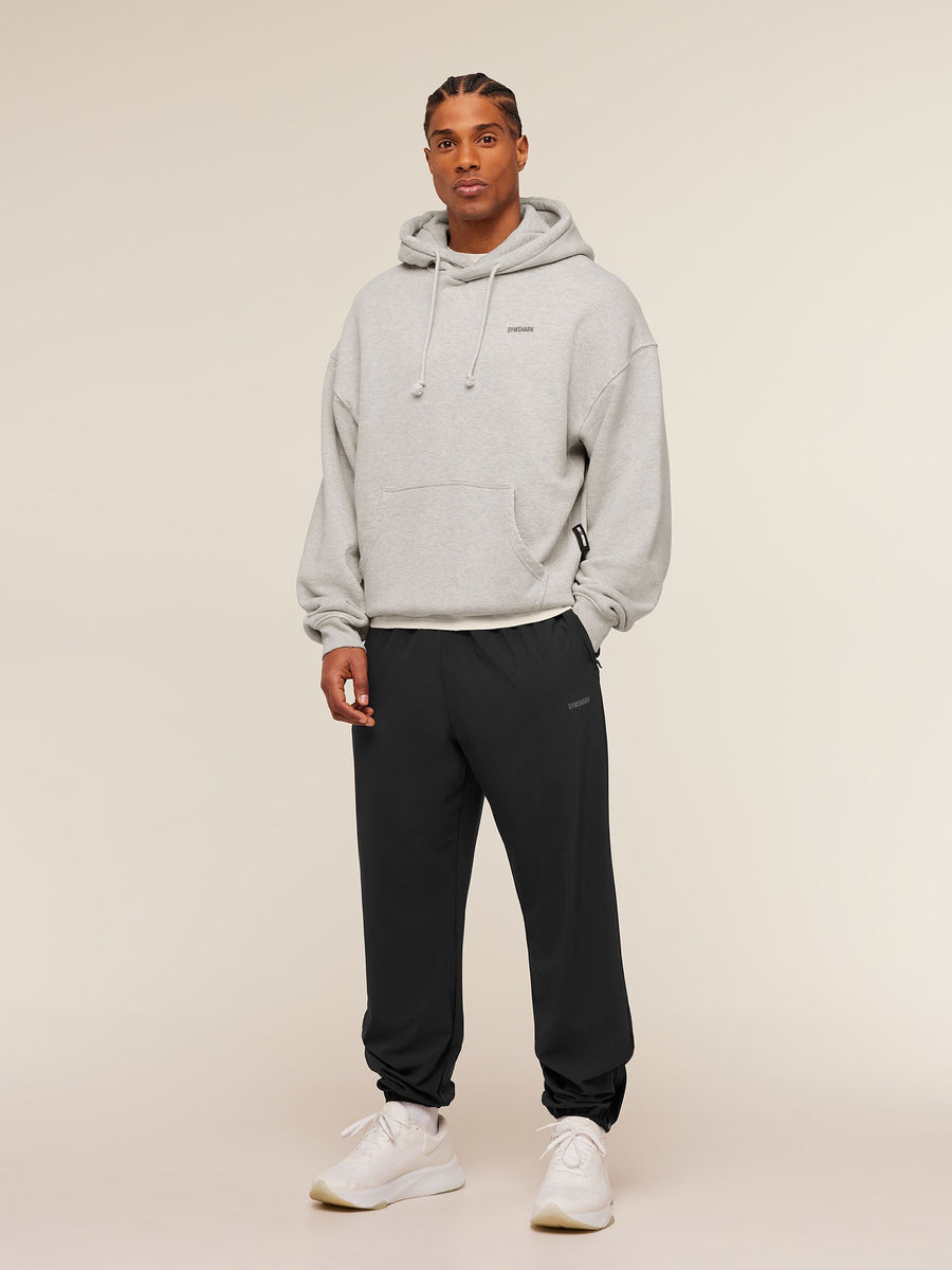 Gymshark x CBUM Washed Hoodie — Bros Stone Grey Marl — 5