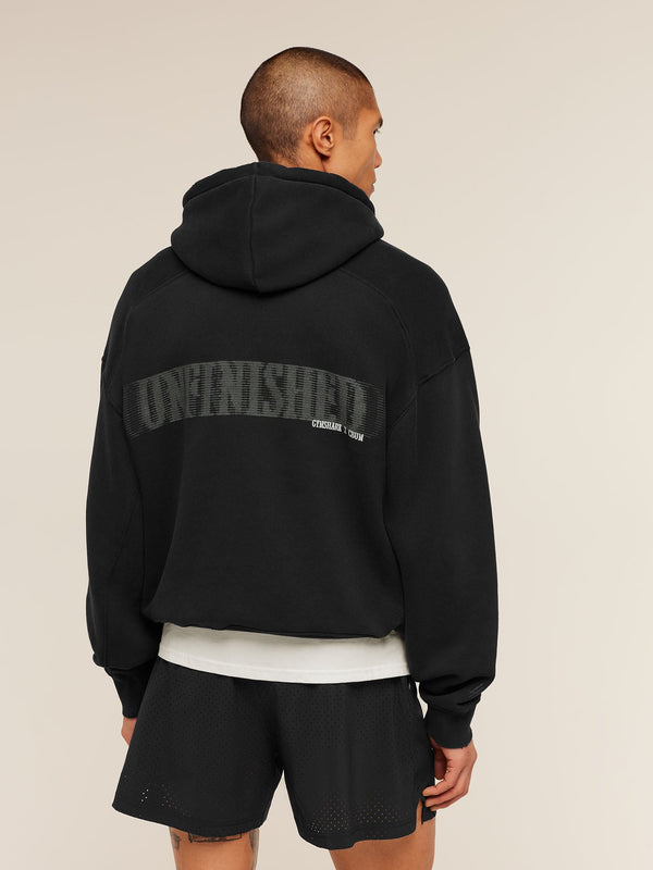 Gymshark x CBUM Washed Hoodie — Black