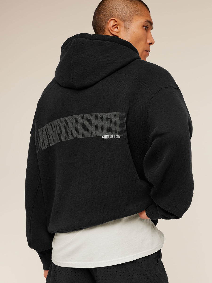 Gymshark x CBUM Washed Hoodie — Black — 6