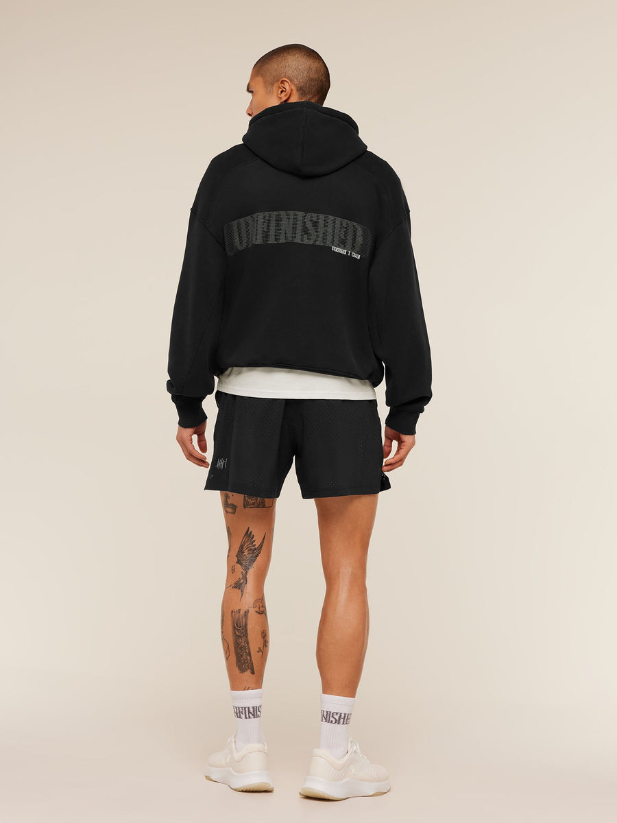 Gymshark x CBUM Washed Hoodie — Black — 5