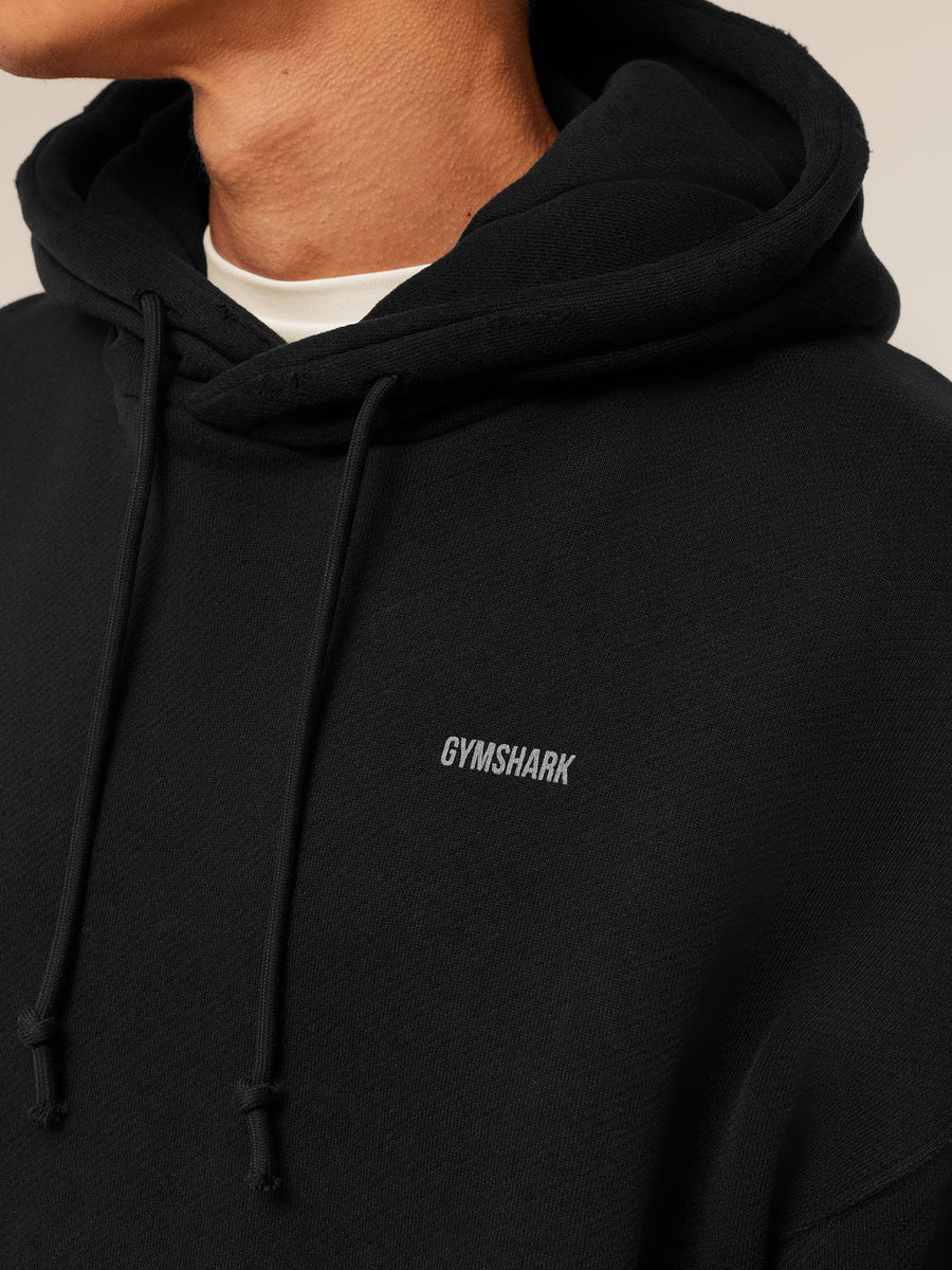 Gymshark x CBUM Washed Hoodie — Black — 7