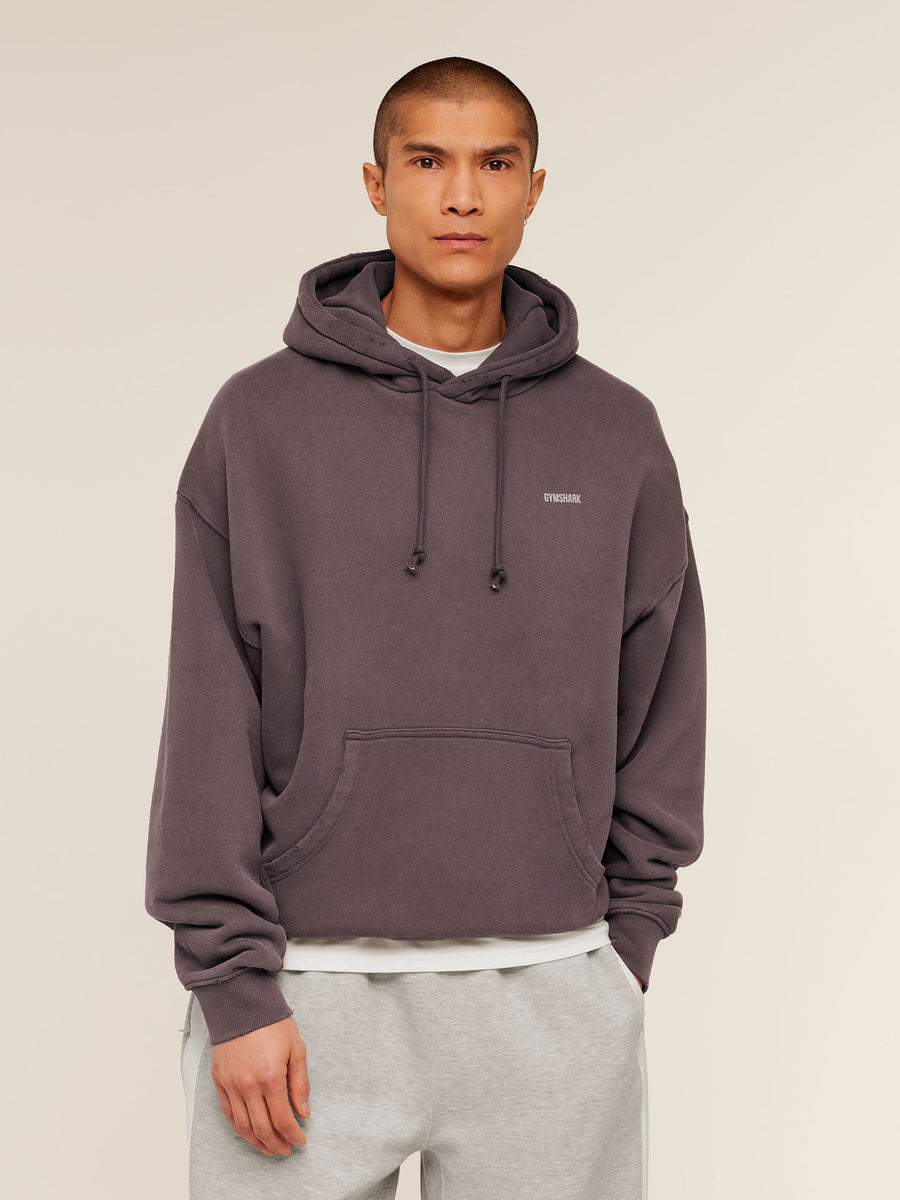 Gymshark x CBUM Washed Hoodie — Greyed Purple — 2