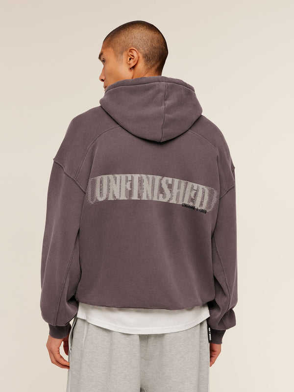 Gymshark x CBUM Washed Hoodie — Greyed Purple