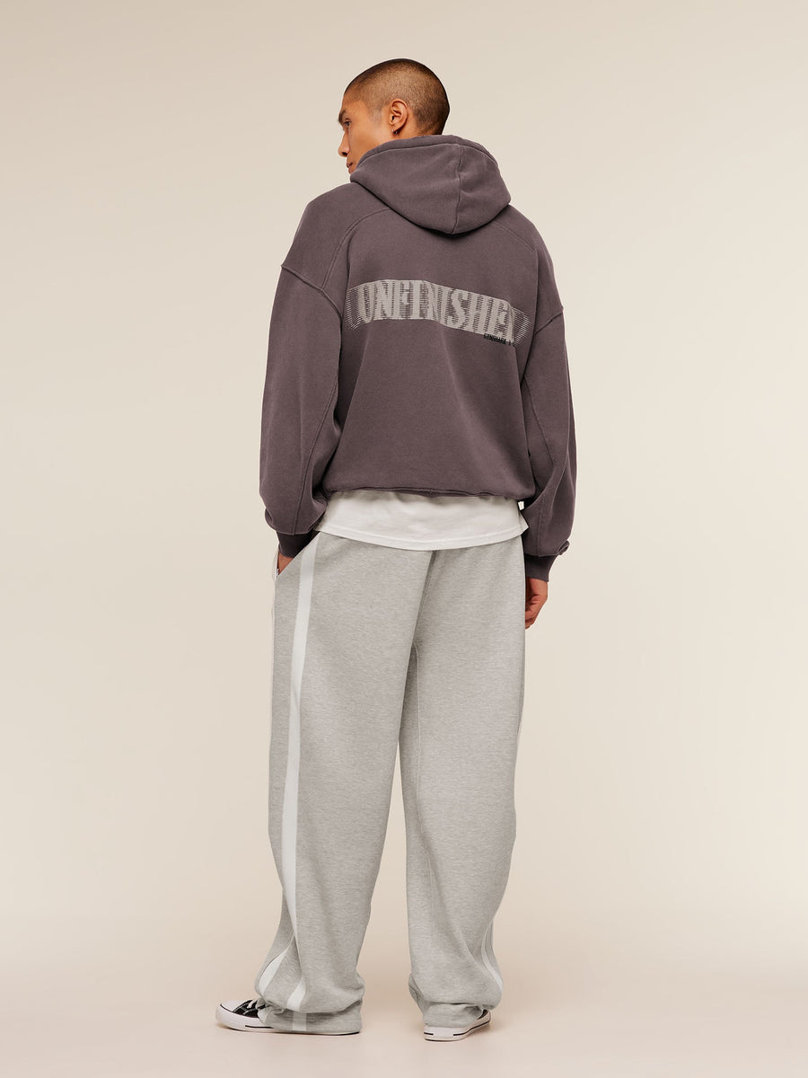 Gymshark x CBUM Washed Hoodie — Greyed Purple — 6