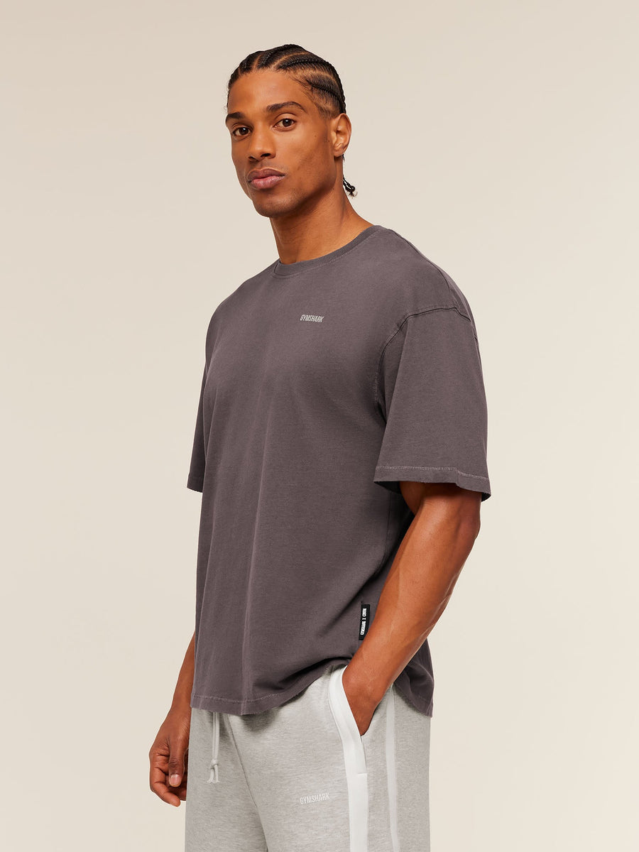 Gymshark x CBUM T-Shirt — Greyed Purple — 4