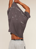 Gymshark x CBUM T-Shirt — Greyed Purple — 8