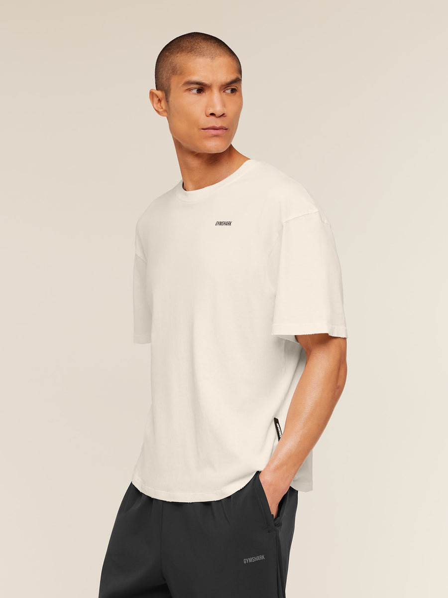 Gymshark x CBUM T-Shirt — Soft White — 3