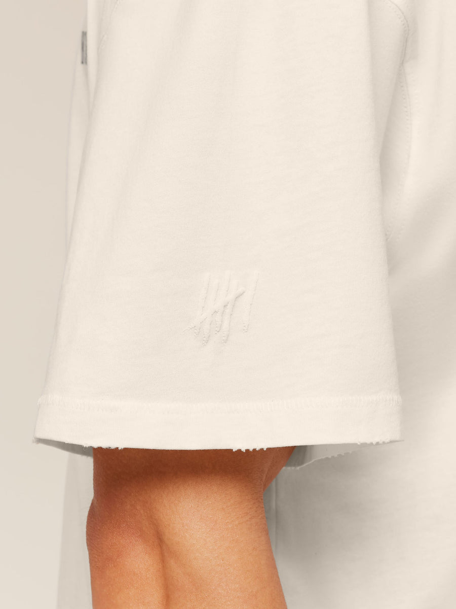 Gymshark x CBUM T-Shirt — Soft White — 8