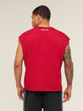 Gymshark GS x Carlos Cut off Tee — Carmine Red — 2