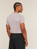 Gymshark Geo Seamless Grid T-Shirt — Dawn Purple/Dusk Purple — 2