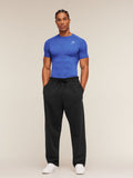 Gymshark Geo Seamless Grid T-Shirt — Force Blue/Steady Purple — 5