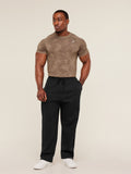 Gymshark Geo Seamless T-Shirt — Lifestyle Brown/Archive Brown — 7