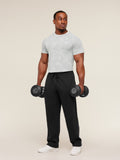 Gymshark Geo Seamless T-Shirt — Light Grey/Smokey Grey — 7