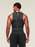 Gymshark Geo Seamless Tank — Black/Charcoal Grey — 2