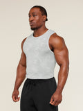 Gymshark Geo Seamless Tank — Light Grey/Smokey Grey — 3