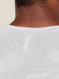 Gymshark Geo Seamless Tank — White/Light Grey — 5