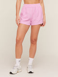 Gymshark Gingham Shorts — Focus Pink/Soft White — 1