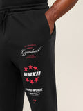Gymshark Global Lifting Graphic Pants — Black — 4
