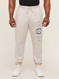 Gymshark Global Lifting Graphic Pants — Tinted White — 1