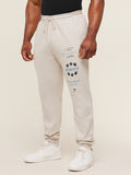 Gymshark Global Lifting Graphic Pants — Tinted White — 3