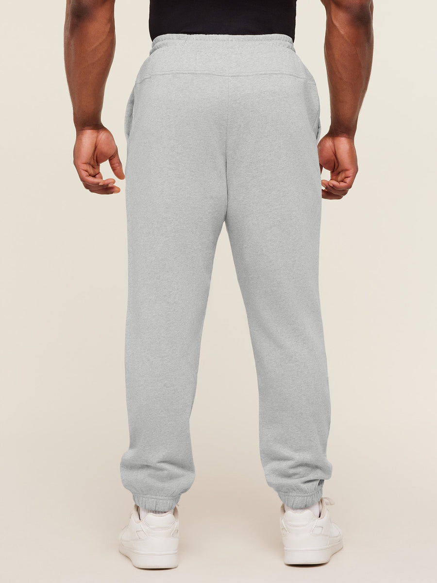 Gymshark Global Lifting Graphic Pants — Light Grey Core Marl — 2