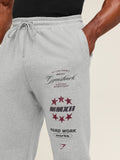 Gymshark Global Lifting Graphic Pants — Light Grey Core Marl — 4
