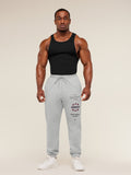 Gymshark Global Lifting Graphic Pants — Light Grey Core Marl — 5