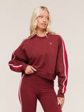 Gymshark Piping Midi Crew Neck — Sets Red/Carmine Red/Soft White — 1