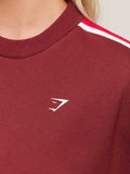 Gymshark Piping Midi Crew Neck — Sets Red/Carmine Red/Soft White — 5