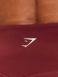 Gymshark Piping Leggings — Sets Red/Carmine Red/Soft White — 5