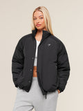 Gymshark Oversized Puffer Jacket — Black — 1