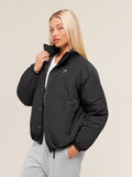 Gymshark Oversized Puffer Jacket — Black — 3