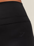 Gymshark Whitney Short Flared Legging — Black — 6