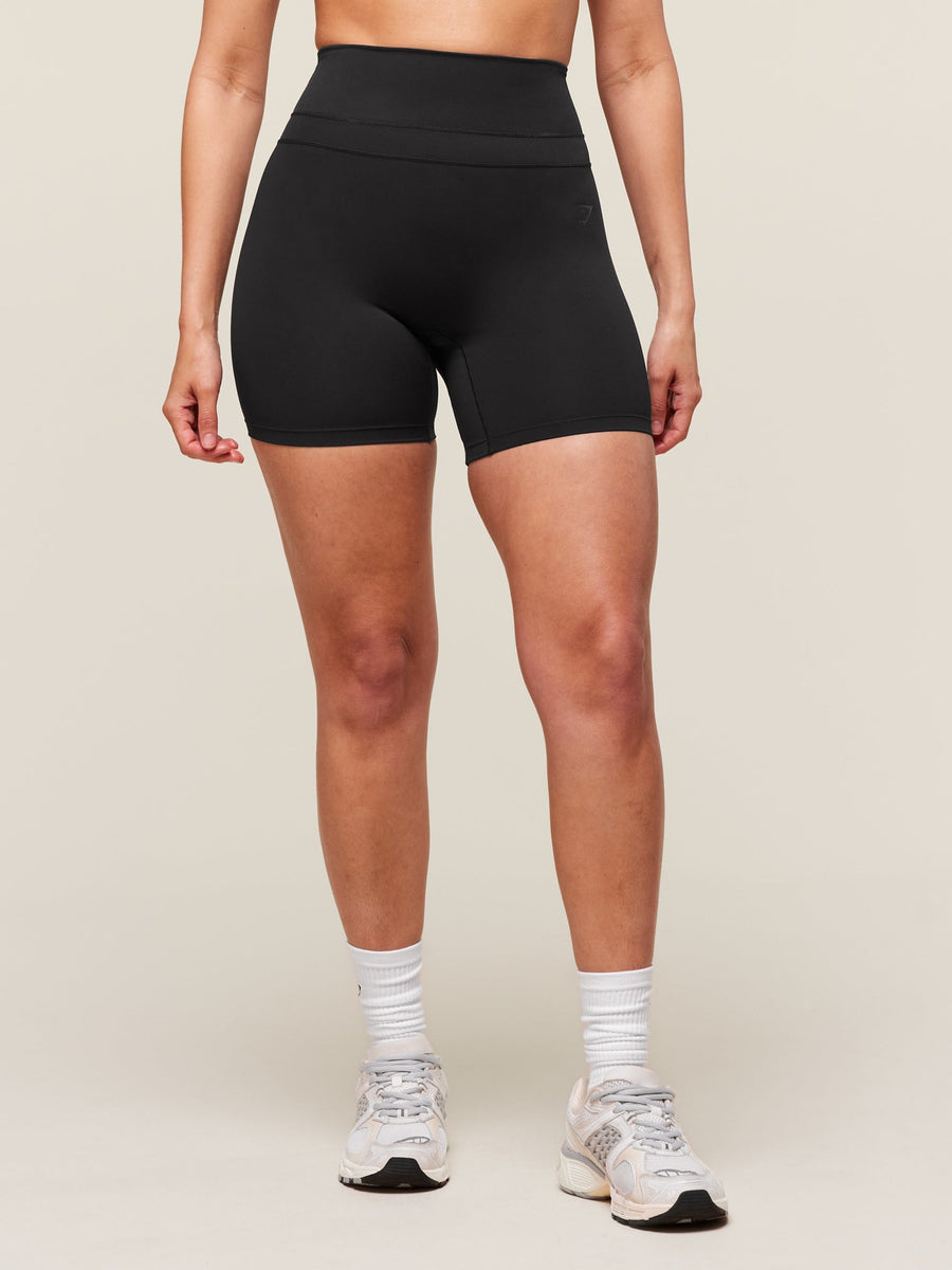 Gymshark Whitney Shorts — Black — 1