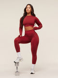 Gymshark x Analis Seamless Legging — Reps Red/Carmine Red — 5