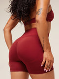Gymshark x Analis Seamless Short — Reps Red/Carmine Red — 4