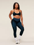Gymshark x Analis Seamless Sports Bra — Midnight Blue/Lats Blue — 4
