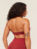 Gymshark x Analis Seamless Sports Bra — Reps Red/Carmine Red — 3